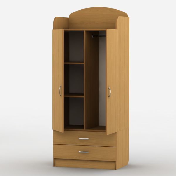 Шкаф для одежды 80х52х194 см. ШДУ-1, (Классик+Бюджет) ТС-7200 фото