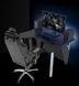 Геймерський стіл "Igrok-3L" 140х85х60 см. LED підсвітка, Чорний/Чорний ЗС-2386 фото 2