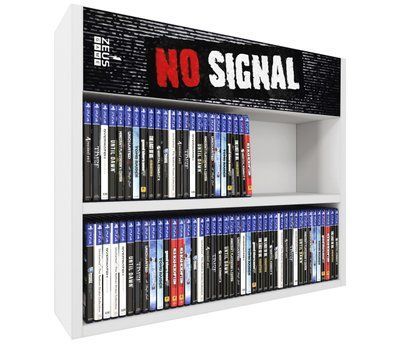 Полиця настінна PlayBox (No signal) 64х14х53 см. Біла ЗС-2651 фото