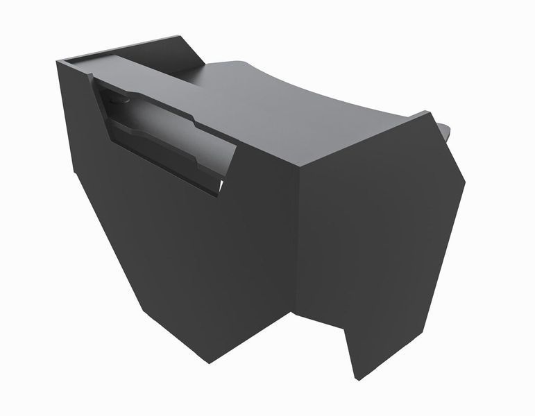 Геймерський стіл "GROM-2" 120х80х74 см. Чорний ЗС-2312 фото