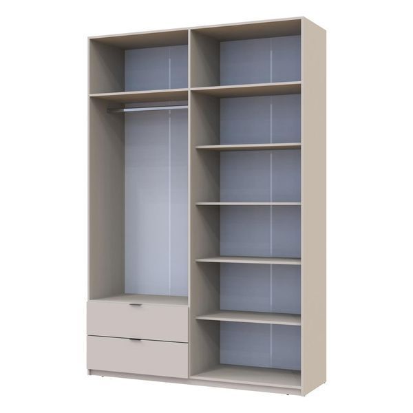Шафа для одягу "Лукас" 160х50х240 см. Кашемір ДР-1647 фото