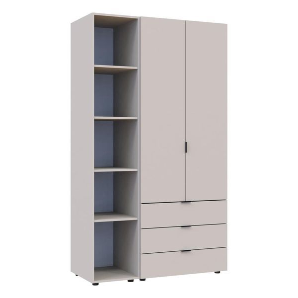 Комплект шкафов "Гелар + Этажерка" 116х50х203 см. 2 ДСП, Кашемир ДР-1734 фото