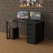 Геймерский стол "Rasin LOFT-16" 140х80х75 см. Черный ТС-7515 фото 2