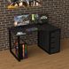 Геймерский стол "Rasin LOFT-16" 140х80х75 см. Черный ТС-7515 фото 1