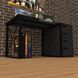 Геймерский стол "Rasin LOFT-16" 140х80х75 см. Черный ТС-7515 фото 4