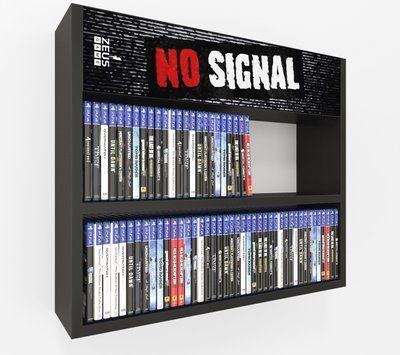 Полиця настінна PlayBox (No signal) 64х14х53 см. Чорна ЗС-2650 фото