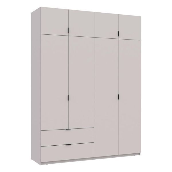 Шкаф для одежды "Лукас" 180х50х240 см. Кашемир ДР-1651 фото
