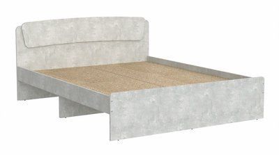 Кровать "Классика-160" 160х200 см. Цвет Ателье светлый КТ-4117 фото