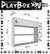 Полиця настінна PlayBox (Spider-Man) 64х14х53 см. Чорна ЗС-2662 фото 4