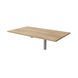 Стол-трансформер "Мини" 90х50 см. Дуб сонома, Белая ножка НМ-5572 фото 5