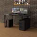 Геймерський стіл "Rasin LOFT-18" 140х80х75 см. Чорний ТС-7525 фото 2