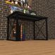 Геймерський стіл "Rasin LOFT-14" 120х80х75 см. Чорний ТС-7505 фото 4