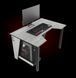 Геймерський стіл "GAMER-1" 120х80х75 см. Бетон/Чорний ЗС-2213 фото 2