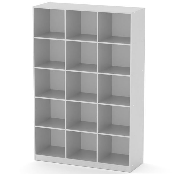 Шкаф книжный 130х48х195 см. Цвет Ателье светлый, КШ-3 КТ-4161 фото