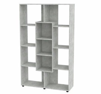 Шкаф книжный 110х35х180 см. Цвет Ателье светлый, КШ-4 КТ-4162 фото