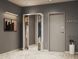 Передпокій "City One Door" 110х45х210 см. 1 дзеркало, Білий ДР-1820 фото 6