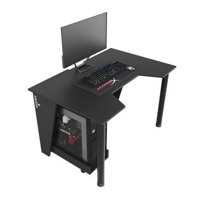 Геймерський стіл "GAMER-1" 120х80х75 см. Чорний ЗС-2218 фото