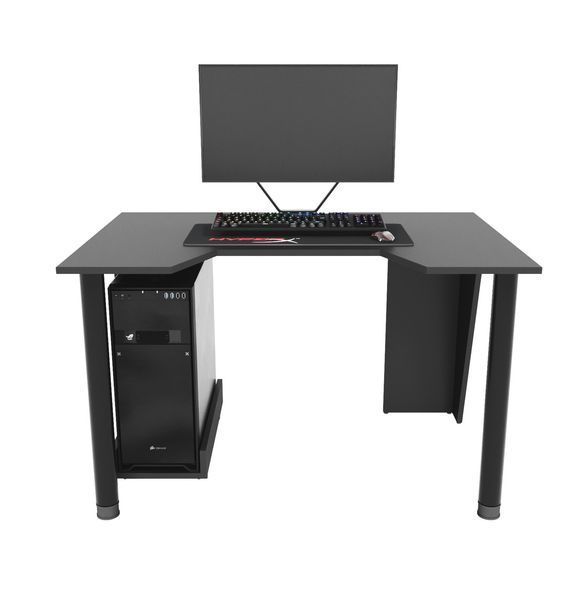 Геймерський стіл "GAMER-1" 120х80х75 см. Чорний ЗС-2218 фото