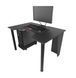 Геймерський стіл "GAMER-1" 120х80х75 см. Чорний ЗС-2218 фото 2