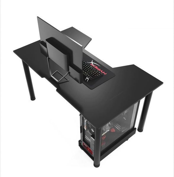 Геймерський стіл "GAMER-3" 120х80х75 см. Чорний ЗС-2229 фото