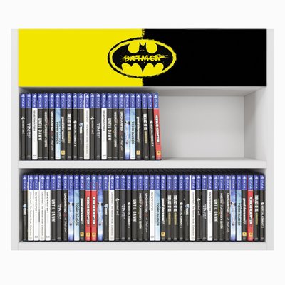 Полиця настінна PlayBox (Batman) 64х14х53 см. Біла ЗС-2500 фото