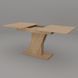 Стіл обідній розкладний "Теч" 180х80х75 см. Дуб крафт золотий НМ-5590 фото 3