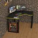 Геймерський стіл "Rasin LOFT-20" 120х120х75 см. Чорний/Жовта кромка ТС-7538 фото 1